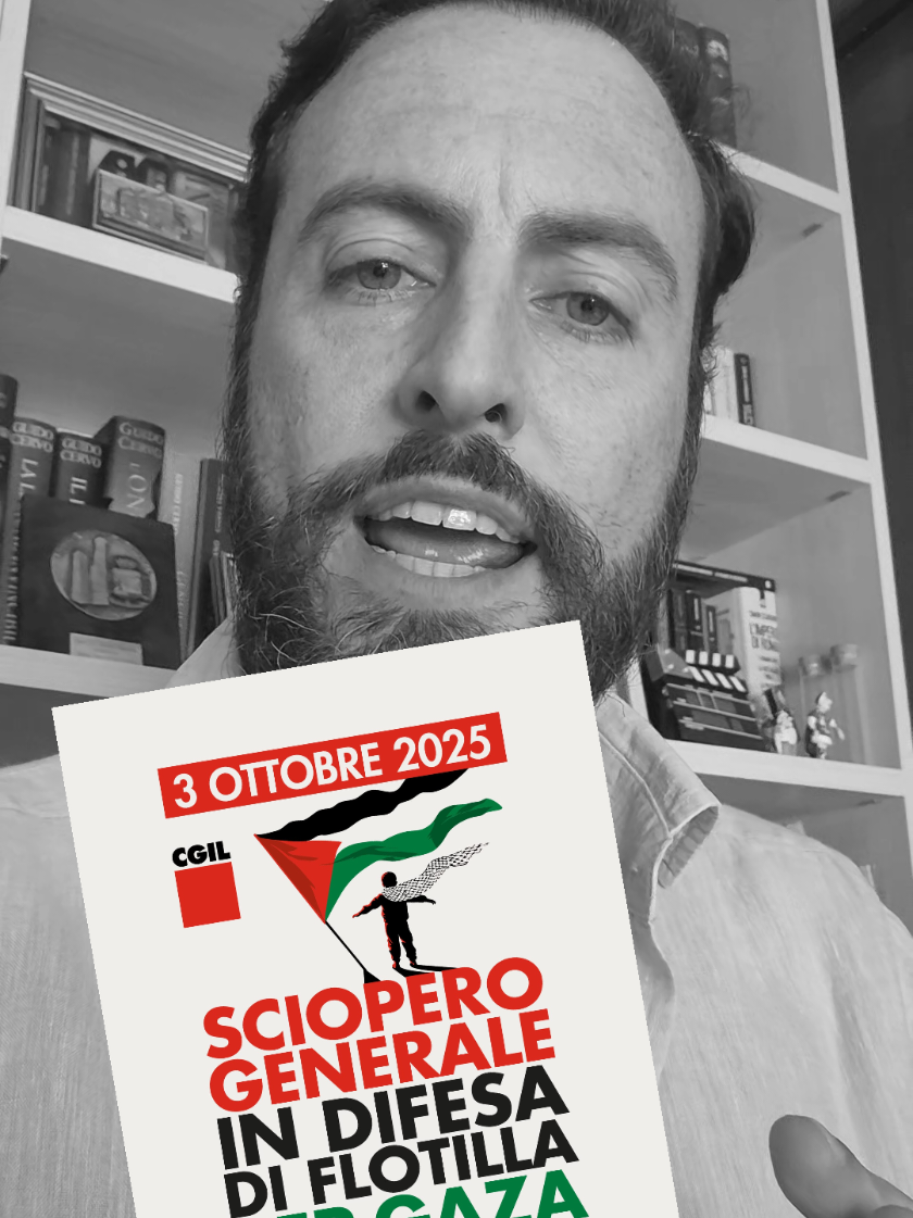 Sono trent'anni che i salari non crescono in Italia. Si sono fatti andare bene il Job Act, la legge Fornero, il pacchetto Treu, la legge Biagi, il contratti a 5 euro, l'austerità di Monti, il governo di un banchiere come Draghi, il green pass per lavorare. E ora quelli della CGIL scendono in piazza e invocano lo sciopero generale per la Flotilla? MA VAFF...