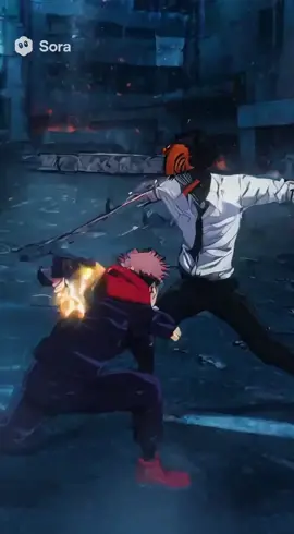 Itadori or Denji? #ai #sora #itadoriyuuji #denjichainsawman 