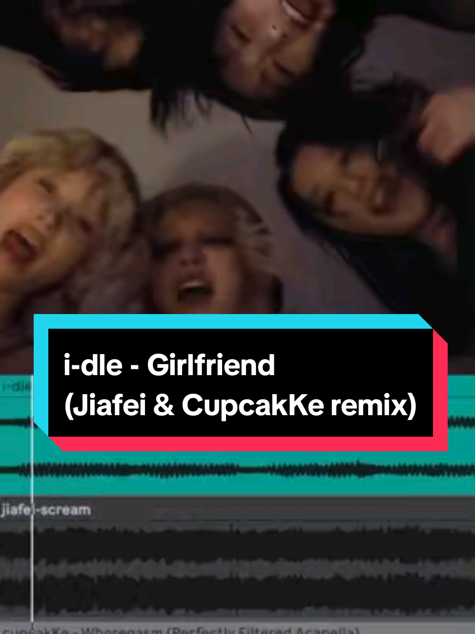 this almost got scrapped, ALSO STOP SLEEPING ON I-DLE #gidle #floptok #jiafei #cupcakke #potaxie 