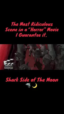 If I had to watch this scene from #sharksideofthemoon then so do you 😂. #horrormovies #shark #spookyseason #epicmoviescenes 
