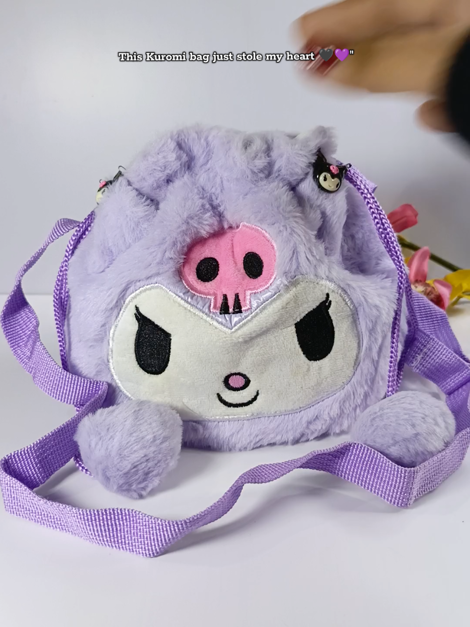 This Kuromi bag just stole my heart 🖤💜