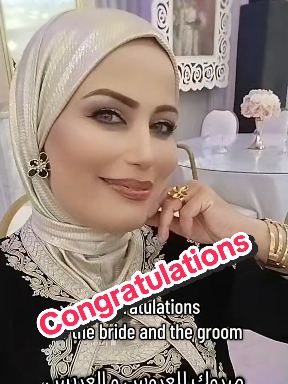 Congratulations  #creatorsearchinsights #congratulations #tunisianwedding #weddingoutfitideas #a7laenglish 