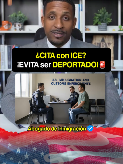 ¿Tienes CITA con ICE? Haz ESTO para EVITAR SER DEPORTADO! 🚨🇺🇲 #usa #usa #Inmigración   #ice #abogadodeinmigracion 