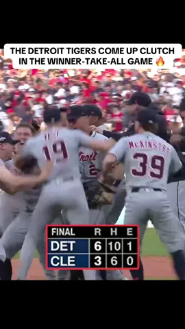 They will face the Mariners in the ALDS 👀 #MLB #tigers #baseball #guardians 