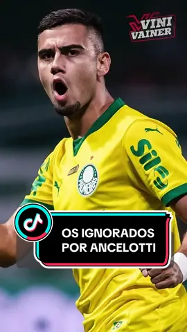 Os ignorados da convocação de Ancelotti na Seleção Brasileira #ancelotti #seleçãobrasileira #TikTokEsportes 