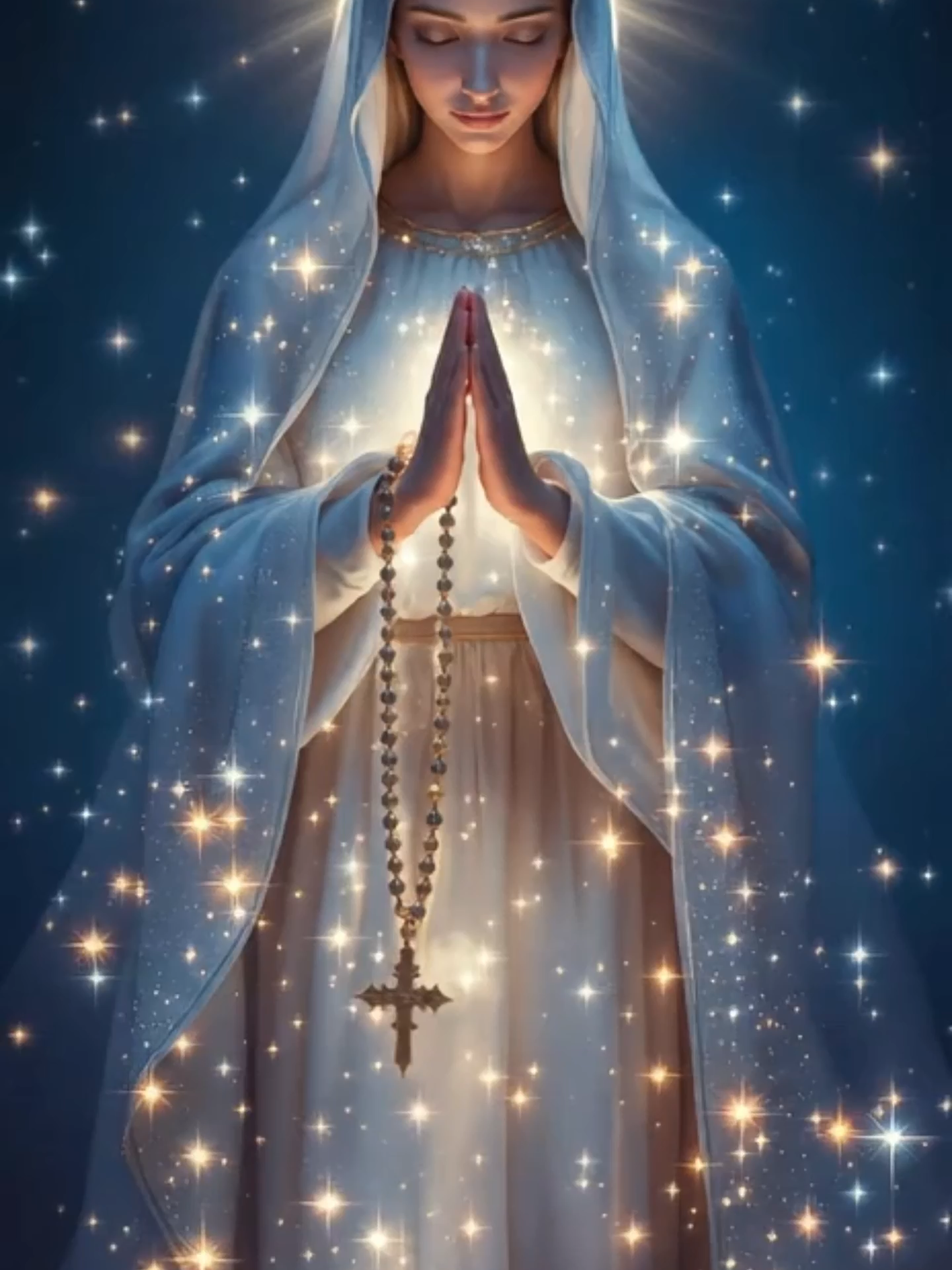 The Timeless Grace of the Virgin Mary. #MotherofJesus #CatholicFaith #Christianity #DivineGrace #HolyMother