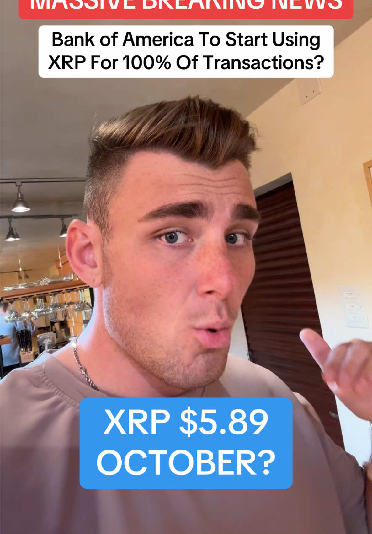 Massive breaking news: According to this source Bank Of America is to start using #xrp for 100% of transactions yet again just like they did years ago prior to SEC vs #ripple. If confirmed I will be the first one to let you guys know! What do you guys think about this crazy breaking news?!?! #xrparmy #xrpcommunity 