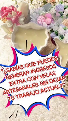 ¿Sabías que puedes generar ingresos extra con velas artesanales sin dejar tu trabajo? 🕯️🏡💼 Con tandas pequeñas, materiales accesibles y un método claro puedes crecer a tu ritmo 🌱. 👉 Comenta FLEXIBILIDAD y cuéntanos si alguna vez pensaste “quiero algo mío pero no puedo dejar mi empleo” — queremos leer tu historia. ✅ Síguenos para más tips, guarda este video 📌 y mándanos un DM 📩 si quieres info sobre la formación.  #velashandmade #velasartesanales  #velasaromaticas #candlemaker #velasdecorativas #jabonesartesanales  #soaplove #emprendimientocreativo  #velasartesanais  #handmadewithlove  #cursodevelas #emprenderdesdecasa #hechoconamor 