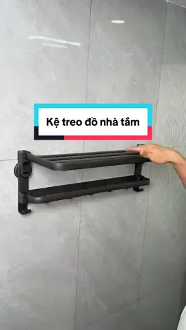 Kệ treo đồ nhà tắm đa năng #giadungthongminh #giadungtienich #viral #xuhuong 