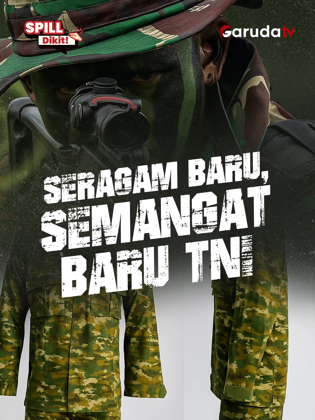 TNI akan tampil dengan seragam PDL yang baru untuk pertama kalinya sejak tahun 1982 pada perayaan HUT ke-80 TNI. Lalu apa perbedaannya dengan seragam PDL TNI yang lama? Sini aku spill dikit. Produser I Naskah | Admin l VO: Oci Video Editor: Zulfyan Grafis: Uswah 🌐 Saksikan Garuda TV di Free to Air & Streaming: http://garuda.tv | YouTube Garuda TV | Vidio | Wewatch | IndiHome CH111 | Transvision CH824 | FirstMedia CH45 #GarudaTV #SpillDikit #TNI #PDLBaruTNI #PDL