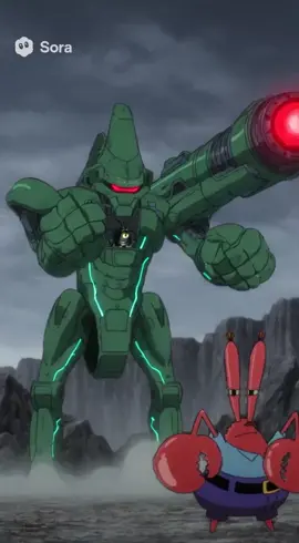 is mr. krabs ok #sora2 #fypシ #anime 