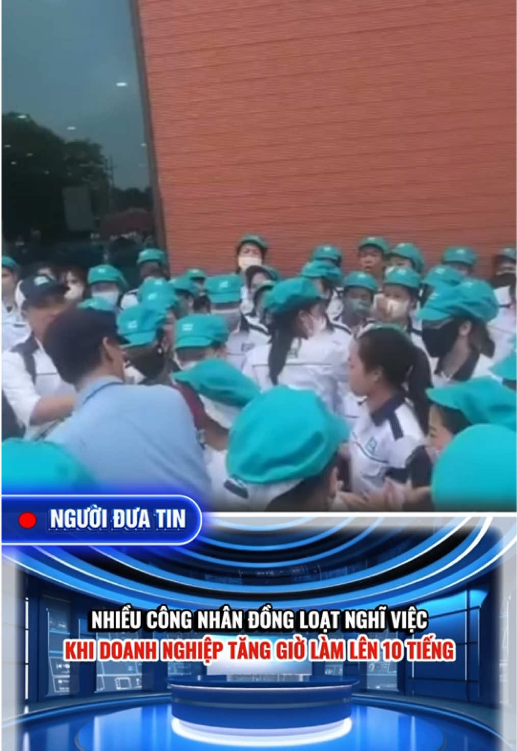 Nhiều cty đình công khi doanh nghiệp tăng giờ làm #tintuc #thoisu #theanh28 #tinmoi #congnhan 