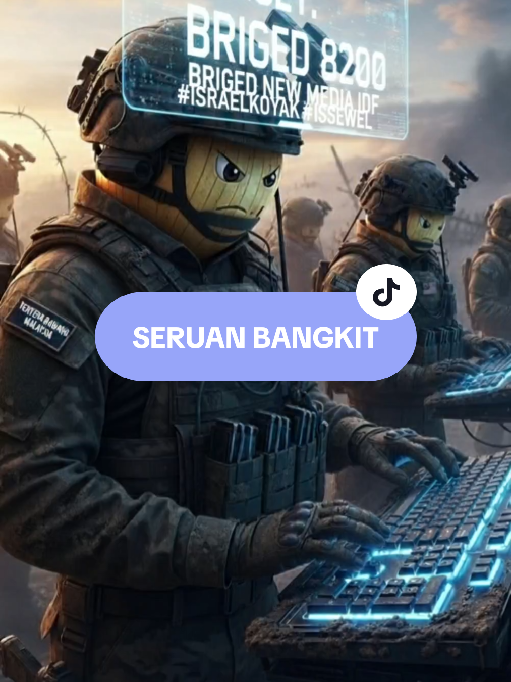 Ayuh bangkit hapuskan propaganda jahat #briged8200 #newmedia #issewel #israelkoyak  💪#CapCut 