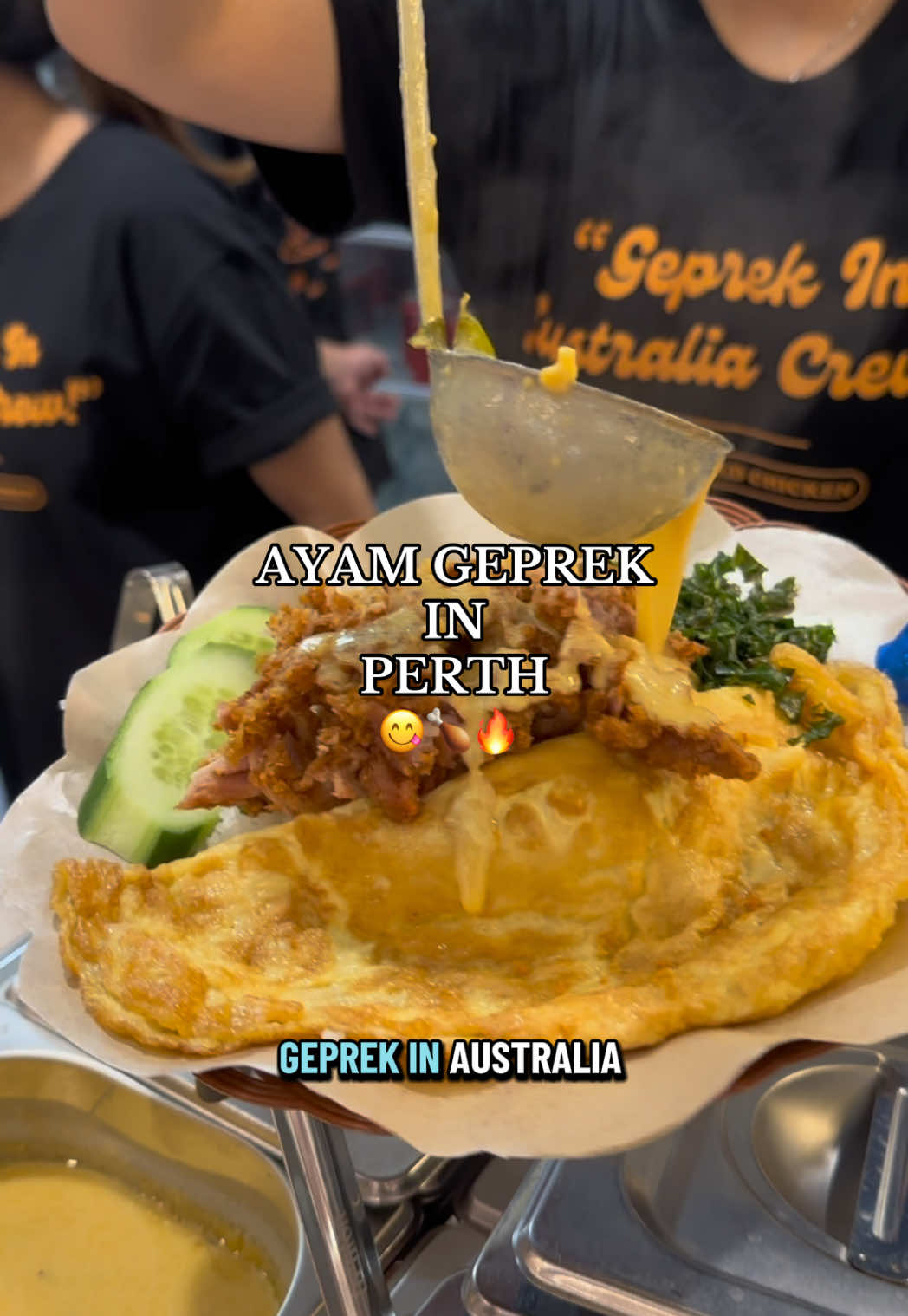 GRAND OPENING - 03/10! (today!!) @geprekinaustralia  🍗🔥🤤🤤 #perthtodo #pertheats #perthfood #perth #perthfoodie 