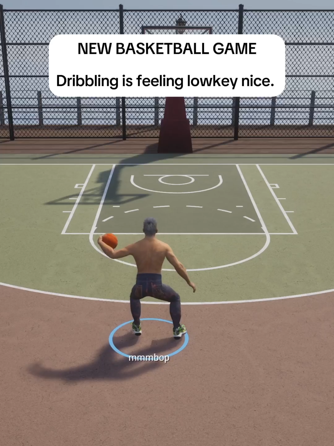 New basketball game in development and dribbling prototype is feeling kinda nice.