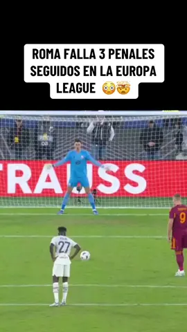 ¿increíble 3 tiros 3 detenidas? 😨😨😨😨🤯🤯🤯🤯🤯 @Europa League  @AS Roma  Hoy roma vs lille #Soccer #paratiiiiiiiiiiiiiiiiiiiiiiiiiiiiiii  #europaleague #fypシ゚viral  #creatorsearchinsights 