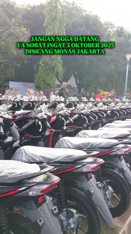 banyak hadiah menanti, jangan sampai tidak datang thl 5 oktober 2025 di monas, HUT TNI yang ke 80thn  #tniindonesia🇮🇩  #huttni  #monas  #fyp  #fyppppppppppppppppppppppp 