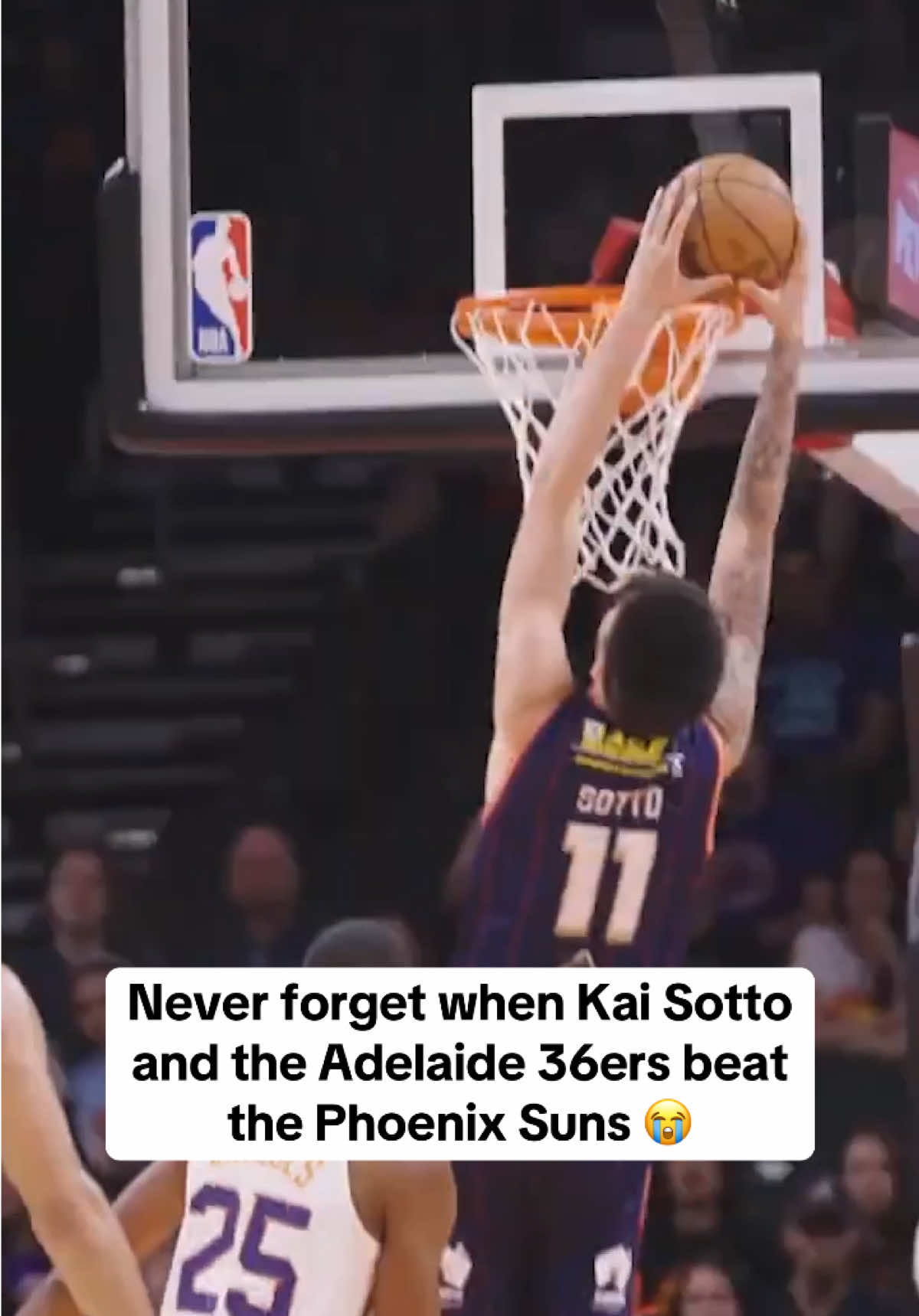 Three years ago today, the @Adelaide 36ers etched their name in history as the first NBL team to take down an NBA opponent, the Phoenix Suns 😮 Can @Melbourne United and @SE Melbourne Phoenix follow suit this weekend? 🤔 The action begins 7:30pm AEST TONIGHT on Prime Video, 10 Drama and NBA League Pass 📺