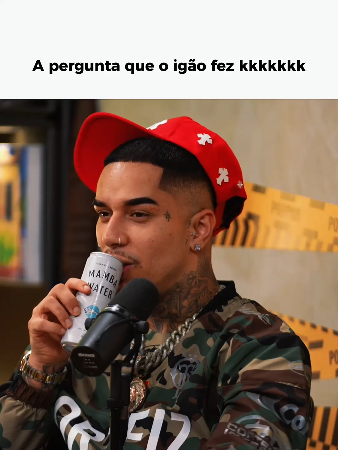 A pergunta que o igão fez kkkkkkkkk #podpah#veigh#clipapdph#trap#memes