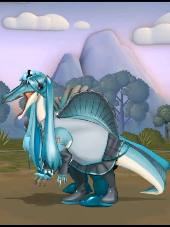 dinosaur miku @Samir #hatsunemiku #spore #foryoupage❤️❤️ #foryou #fyp 