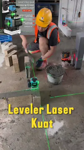 Ukur paras super tepat, siang malam pun nampak jelas! 🔦 Laser kuat jangkau 15m (tidak hilang di cahaya matahari), mode horizontal/vertical/diagonal – semua kerja pasang boleh guna! Bahan anti-tumbuk tebal (jatuh pun tidak rosak), genggam selesa tak berat! Cocok tukang kayu、pasang tile、hias dinding – kerja cepat tanpa silap! 🔥🔥🔥  #LevelerLaserKuat #LevelerLaserTepatSiangMalam #AlatUkurParasKerjaPro #LevelerLaserJangkau15m #LevelerLaserAntiTumbuk #TikTokJualanAlatKerjaBangunan #BeliLevelerLaserKuatMurah #LevelerLaserUntukTukangTile #AlatDIYRumahKuat #LevelerLaserKuatPromo