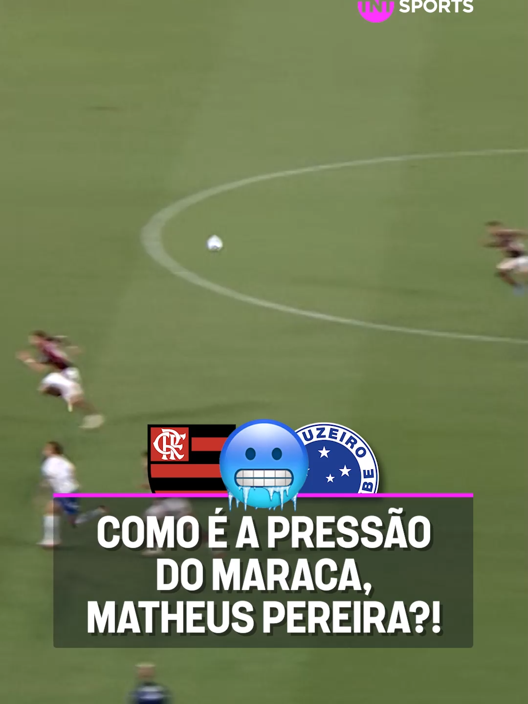 MATHEUS PEREIRA É GELADO! 🥶 NEM SENTIU A PRESSÃO DO MARACA! 👀🏟️ Se liga na tranquilidade do meia do Cruzeiro pra ir cobrar o escanteio contra o Flamengo no Maracanã. #FutebolBrasileiro #BrasileirãoBetano #tiktokesportes #flamengo #edit #matheuspereira