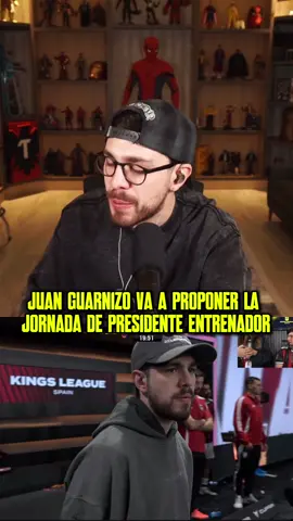 JUAN GUARNIZO VA A PROPONER LA JORNADA DE PRESIDENTE ENTRENADOR EN LA KINGS LEAGUE AMÉRICAS @JuanSGuarnizo @Kings League Spain @Kings League Openbank #juansguarnizo #kingsleague #kingsleagueamericas #aniquiladoresfc 