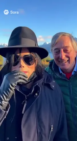 Nestor y Michael Jackson escondidos en Bariloche #fyp #parati #memes #mj