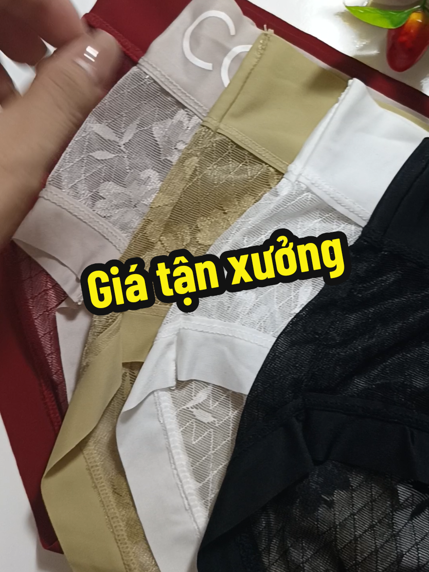 Combo 5(or 10) quần lót ren lụa hoa chìm cao cấp, bản lưng trung#quanchipnu #quanchiprenhoa #quanlotlua #mebaprang #tiktokshop 