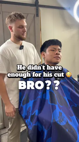 Half the price half the cut buddy #barber #funnybarber #alabamabarber 