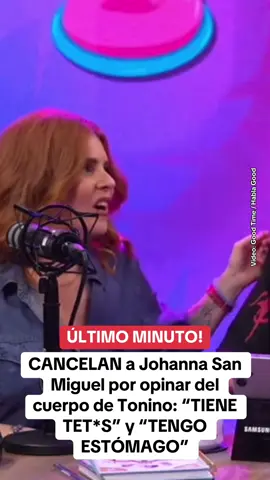2.10/10: Cancelan a #JohannaSanMiguel por decir estas cosas de #Tonino . #soytonino #hablagood #goodtime #fyp #parati #riclatorrez #riclatorre #chollywood #farandulaperuana  #magalytvlafirme #magalymedina #amoryfuego  #destacame  #americahoy #lanochehabla #evdlv #elvalordelaverdad #foryou #fy #Viral #Peru #peruanos #farandulalorcha #destacados #lauraspoya #marioirivarren 
