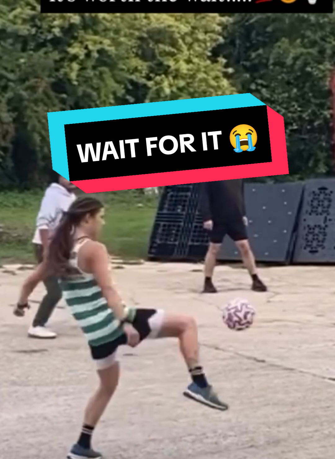 Hold On… Watch This. Worth every second. Shoutout to @BINGAME  #whineyhouston #Soccer #throwback #oops 
