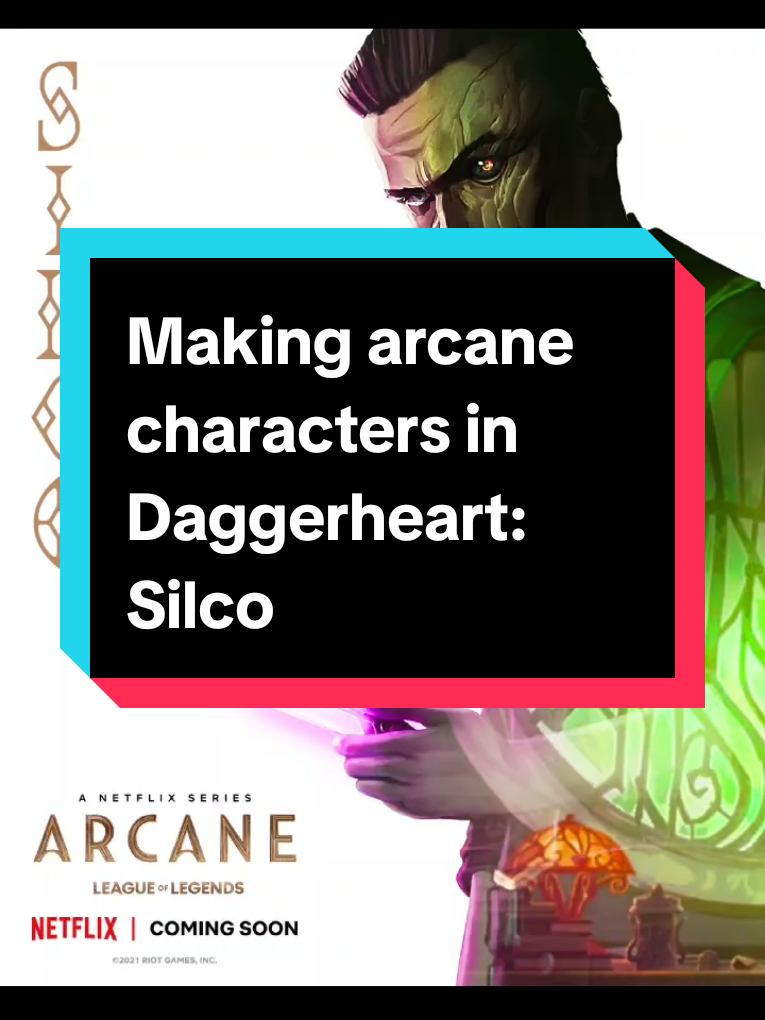 Replying to @canaryinacoalmine9 #Daggerheart #arcane #leagueoflegends  #arcane×daggerheart #dckeys95 
