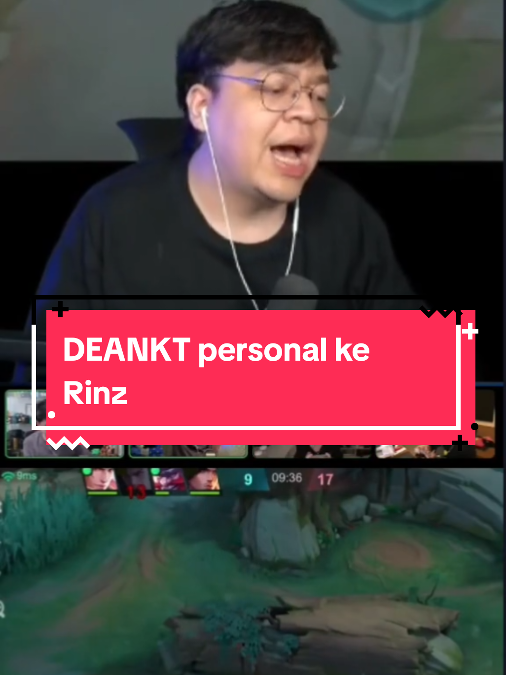 DEANKT personal ke Rinz #NEXTJagoanMabar #MLBBNEXT2025 #mlbbobsidia #deankt #rrqrinz 