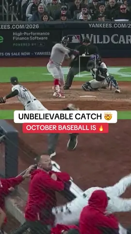 RYAN MCMAHON with the CATCH 🤯 @MLB #sports #baseball ##yankees #playoffs #MLB 