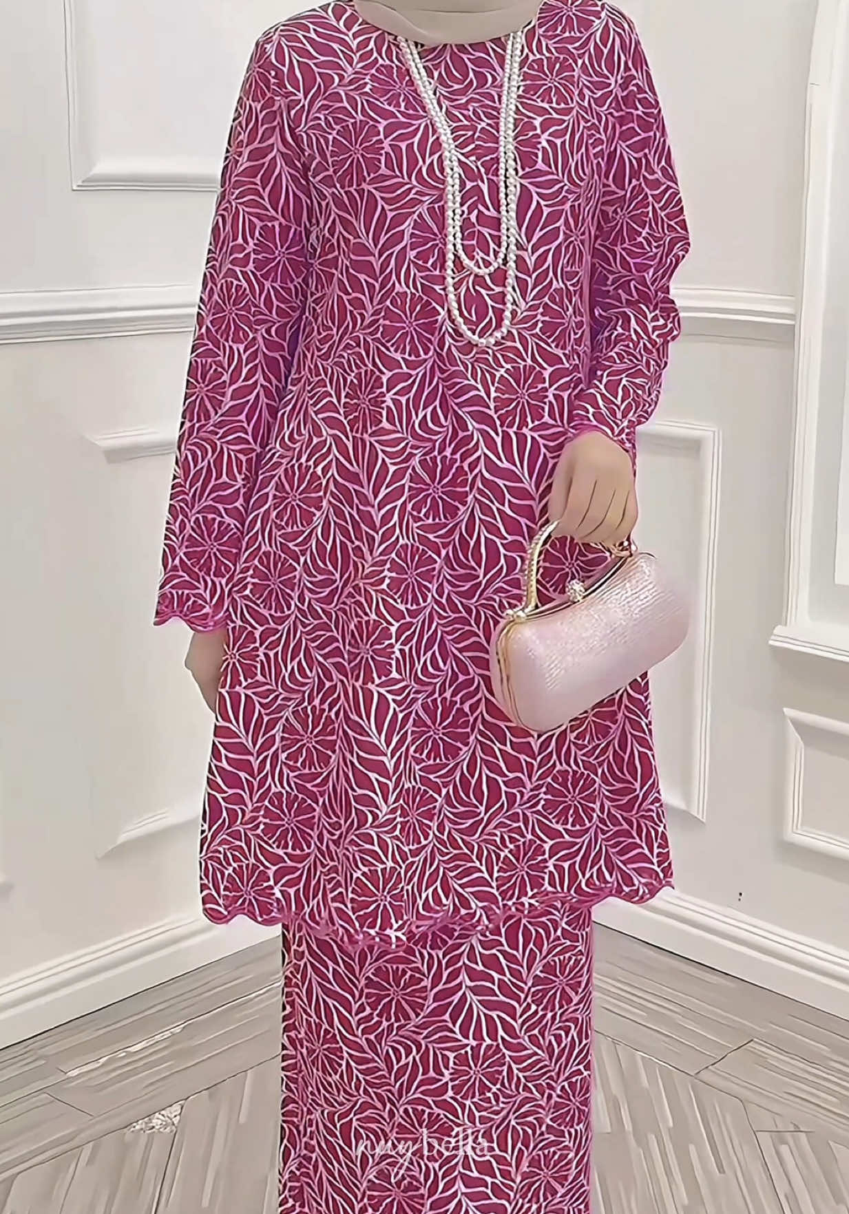 Cantiknya baju kurung modern kod berry pink ni 😍  #kurungmoden #kurungcantik #kurungviral  #bajuraya2026 #fyp 
