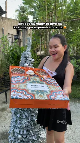 ready to give na gift kasi nka box na 😍 #bohemianceramicbowl #giftset #giftideas 
