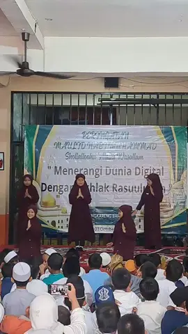 penampilan dri kls 2A acara maulid SDN CB 05🥳🤗#kunanta #tarimaulid