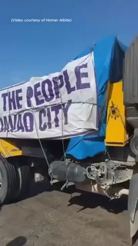 TOUCHDOWN CEBU LOOK: The City Government of Davao’s relief and aid teams arrived in Cebu on Friday, October 3, following the magnitude 6.9 earthquake that struck the province on September 30. The deployment was part of Davao City’s assistance efforts to support affected communities in Cebu. (Video courtesy of Homer Albite) #trendiing #tiktok #viral #tiktokviral #highlight 