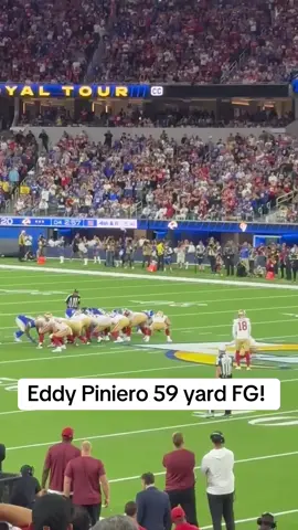 #49ers Eddy Piniero from 59 yards! 
