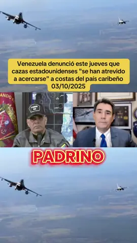 Venezuela denunció este jueves que cazas estadounidenses 
