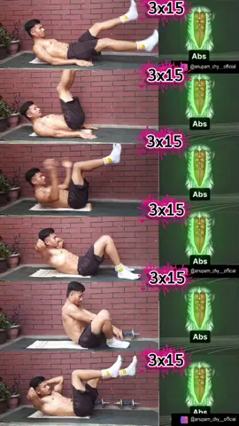 ABS Workout 🔥✅️