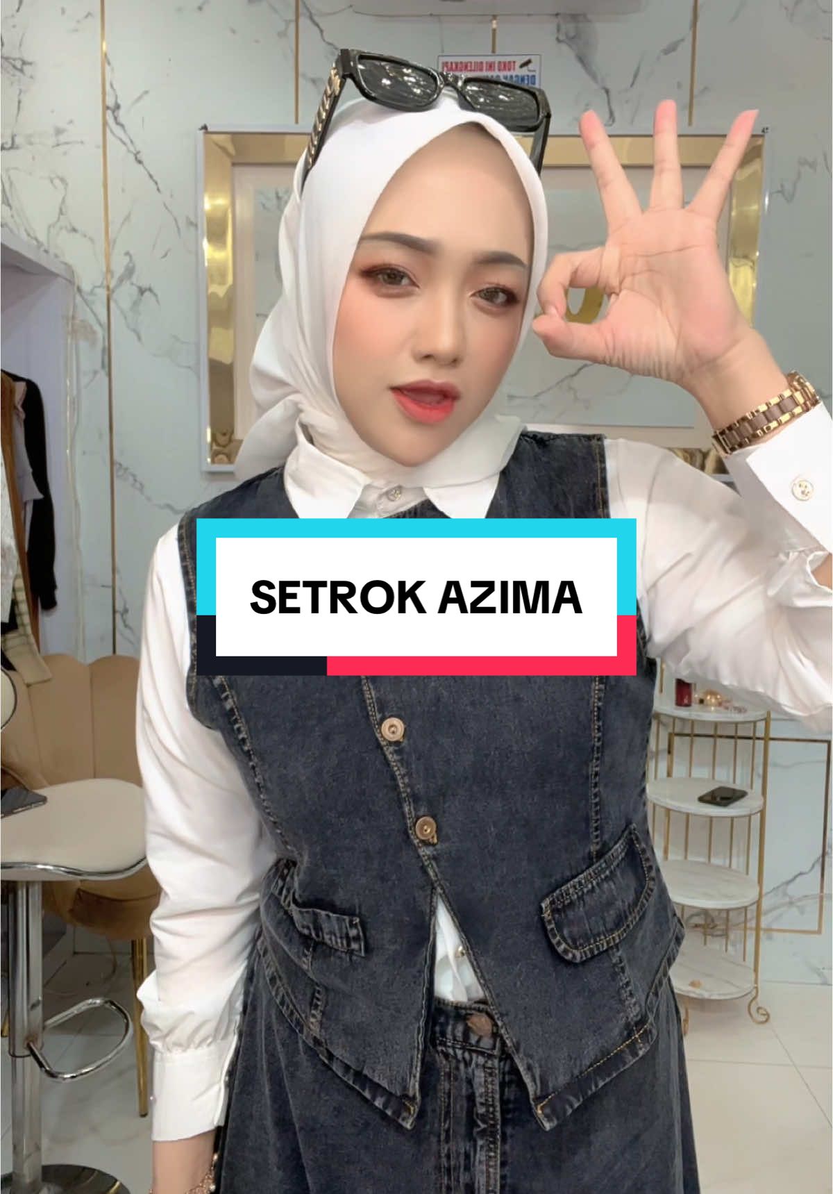 Wow masyaallah barang baru join sekarang😍‼️  #promoseruweekend #fyp #gwenza_official #debylianti #bandung #dress #setrok #oneset 