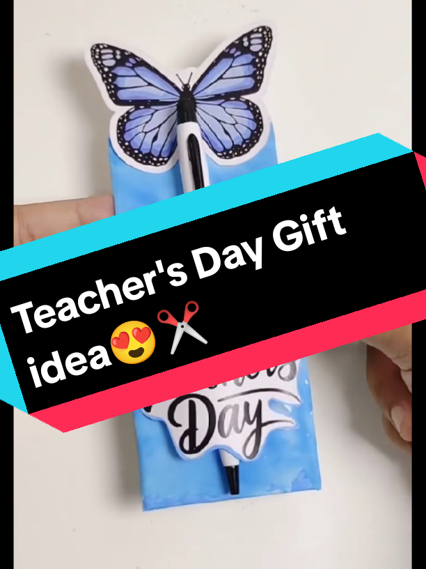 Teacher's Day Gift idea😍✂️#foryoupagе#viralvideotiktok#LIVEIncentiveProgram #LIVEwithlowfollowers #creatorsearchinsights 