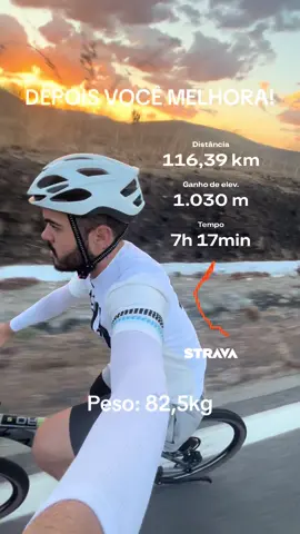 Primeiro você começa, depois você melhora! Antes e depois, de um processo de emagrecimento e -34kg. A evolução no pedal, de 9km exausto, para 140km que já fiz e cheguei de boa. A constância e persistência ti leva ao exeto! Não desista.  #ciclismo #mountainbike #vaiprofycaramba #emagrecimentosaudavel #emagrecer 