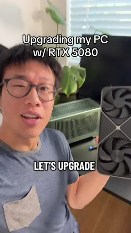 Let’s upgrade my PC with an RTX 5080! #nvidia #rtx5080 #5080 #pcbuild #tonytechbytes  