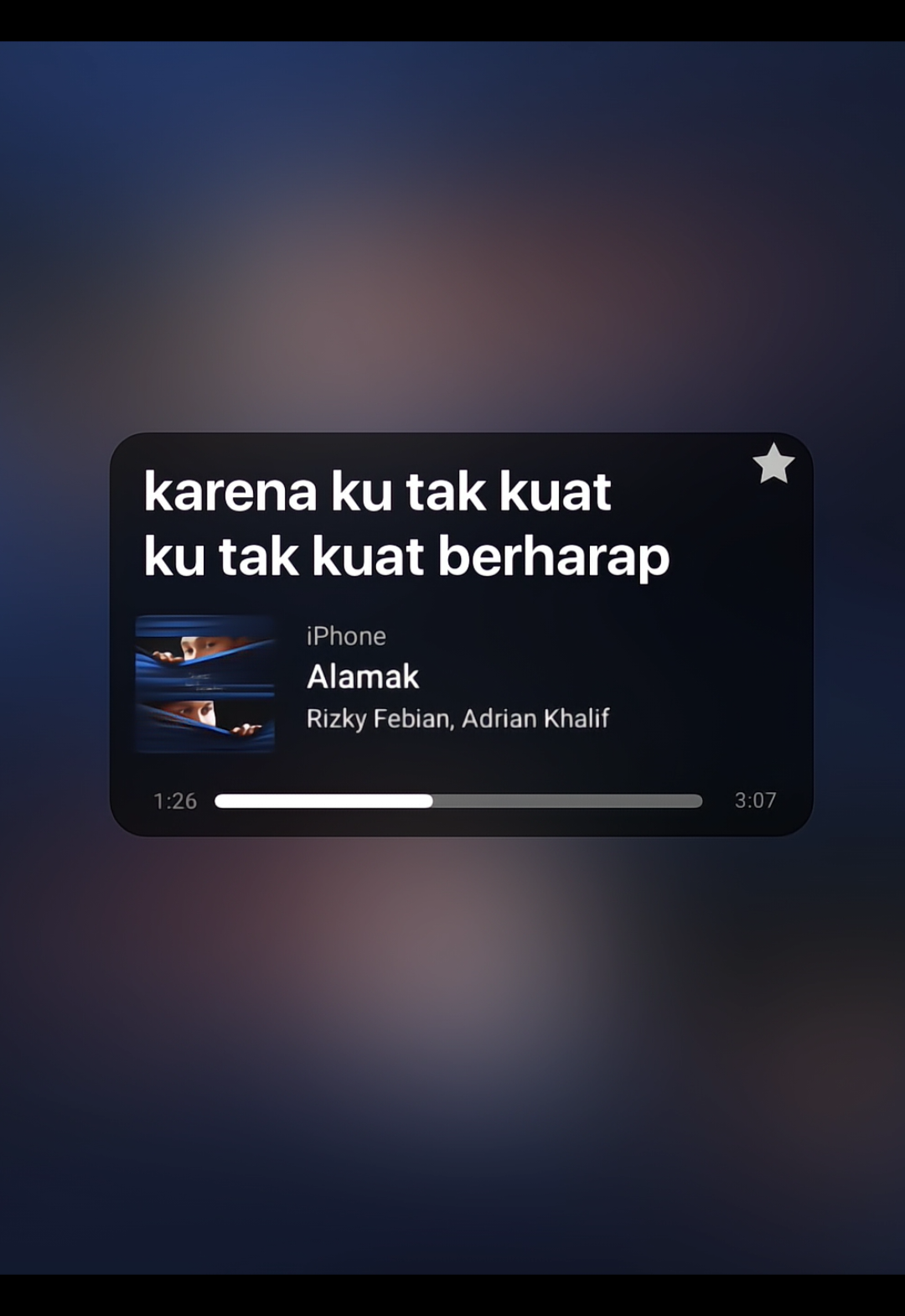 this part #song #lyrics #alamak #rizkyfebian #adriankhalif 