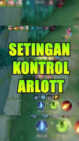 Rekomendasi Setingan kontrol arlott setelah update patch!! #NEXTJagoanMabar #MLBBNEXT2025  #arlottiktok #MLBB @Mobile Legends Indonesia 