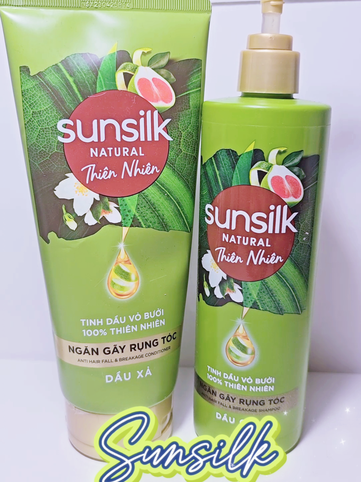 Bộ đôi gội - xã Sunsilk hỗ trợ ⬇️ r.ụ.n.g tóc cho bà nào cần #chamsoctoc #Sunsilk #hoptaccungUnilever #daugoithiennhien #đaudausayhi 