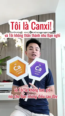 Tôi là Canxi! Và Tôi không thần thánh như Bạn nghĩ! #duocsithang #chieucao #tangchieucao